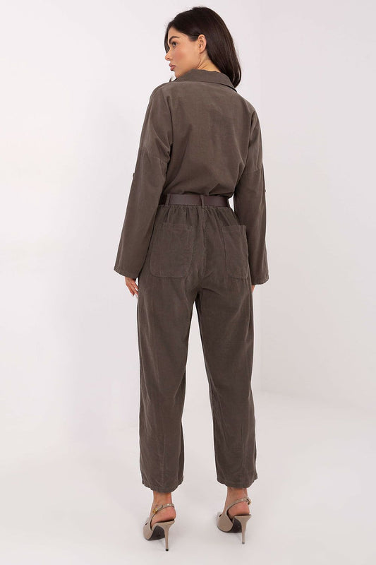corduroy trousers model 220815 Italy Moda