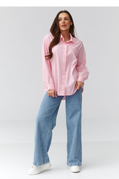  Long sleeve shirt model 224100 Makadamia 